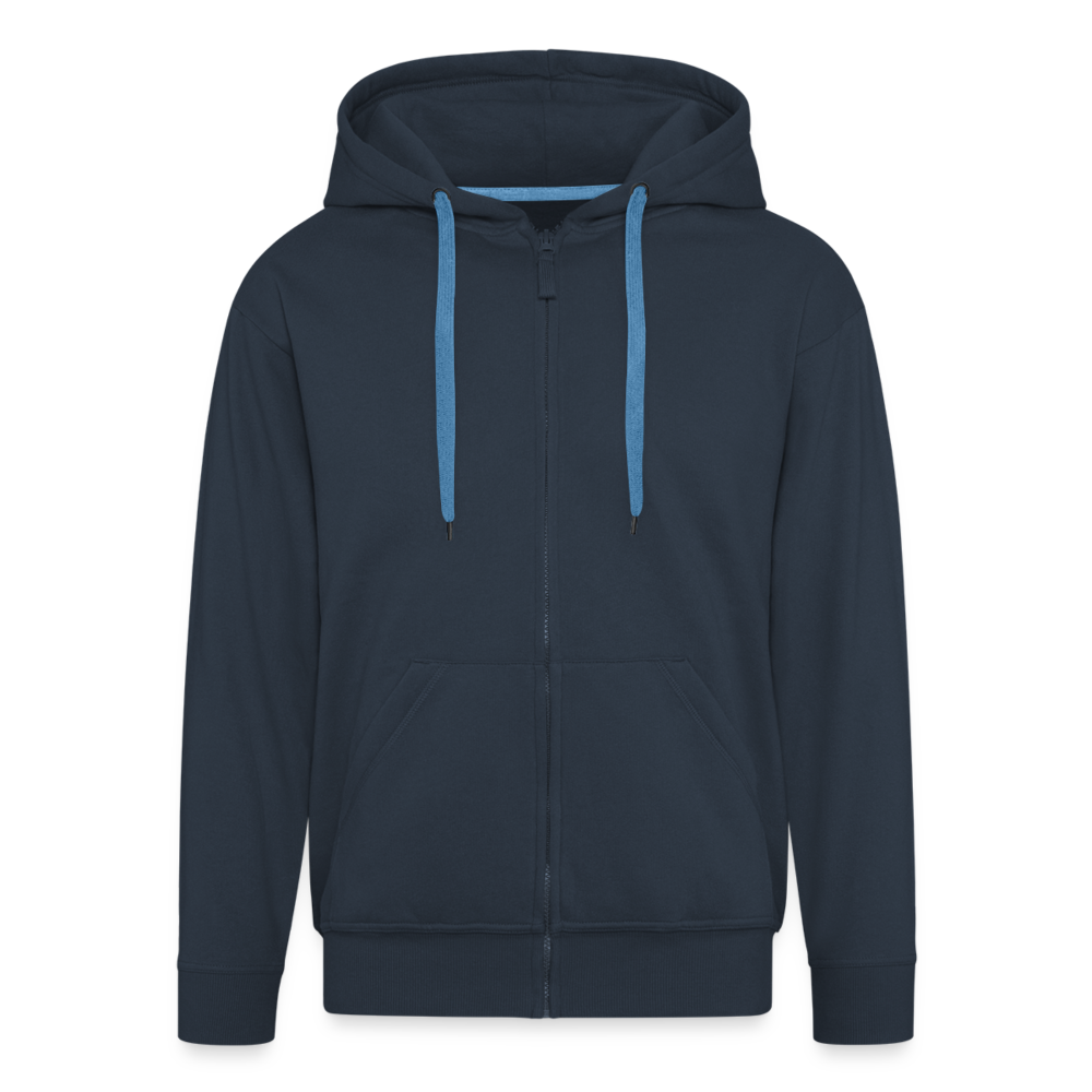 Veste à hoodie Premium pour homme - marine