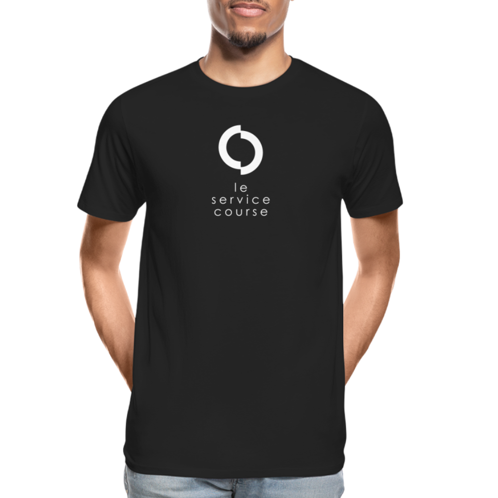 T-shirt bio Premium pour homme - noir