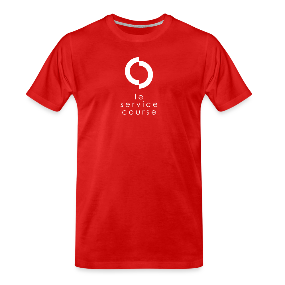 T-shirt bio Premium pour homme - rouge