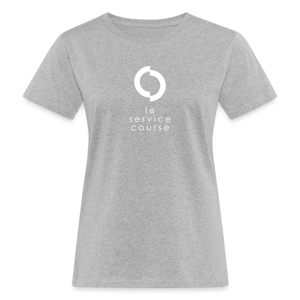 T-shirt bio pour femme - gris chiné