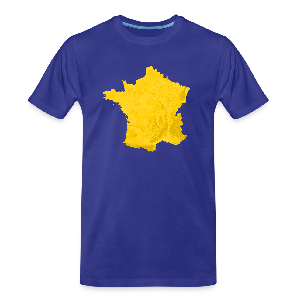 T-shirt bio Premium pour homme - france - bleu roi