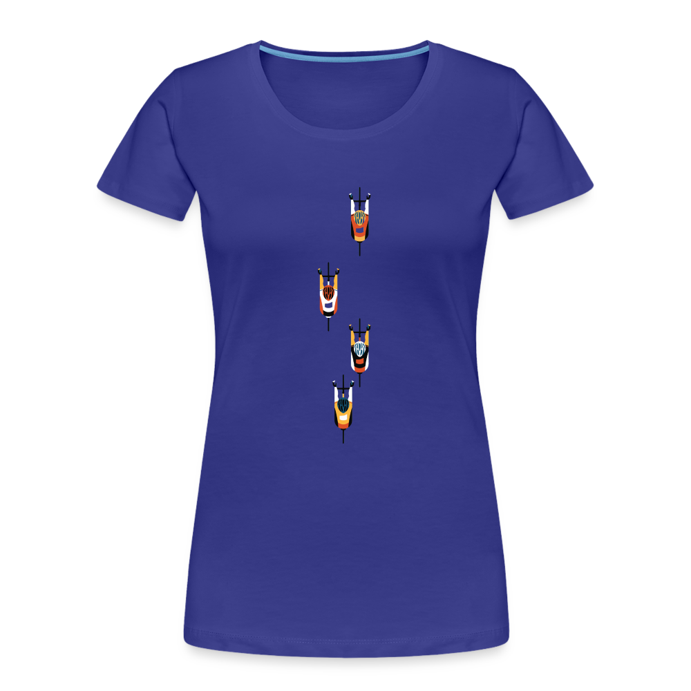 Plateau - T-shirt bio Premium pour femme - peloton - bleu roi