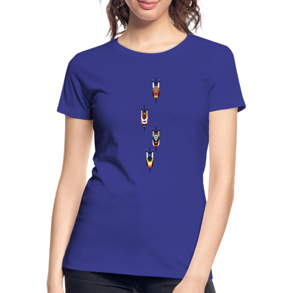 Plateau - T-shirt bio Premium pour femme - peloton - bleu roi