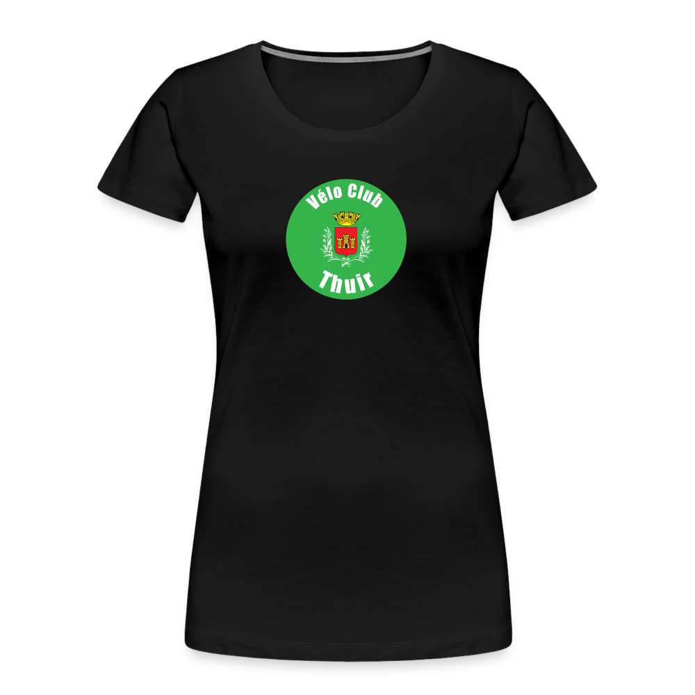 T-shirt bio Premium pour femme - Vélo Club Thuir - noir